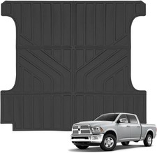 Trunk Bed Mat Fit for Ram 1500 2019-2024 2025 5.7FT Short, All Weather Custom Fi picture