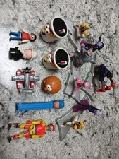 Lot of 12 Vintage Toys 1980s & 90s Pez Power Rangers Playmobil, Burger King, Etc picture