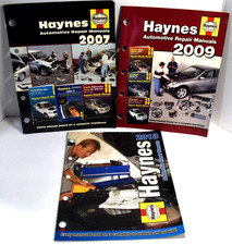 3) - Haynes Automotive Repair Manual - Catalogs - 2007/2009/2013 *LIKE NEW* picture