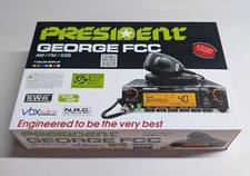President George FCC 40 Channel 12V CB Radio AM/FM/SSB/PA Weather and CTCSS/DSC picture