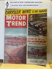 Vintage Motor Trend Magazine May 1957 picture