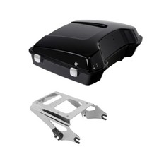 Razor Trunk Two Up Mount Rack Fit For Harley Touring Glide 2009-13 picture