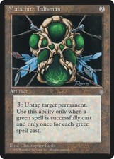 Malachite Talisman Ice Age Moderate Play MTG Magic DNA GAMES picture