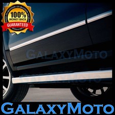 06-16 Ford Explorer SUV 4 Door Chrome Trim Body Side Molding Front+Rear 4pcs Set picture