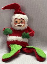 Annalee Poseable Santa Doll 1969- 1971 picture