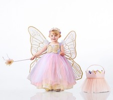 Pottery Barn Kids Lavender Butterfly Fairy Halloween Costume - US STOCK picture