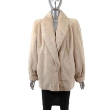 Pastel Sheared Beaver Jacket- Size M picture