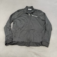 Resorts World Las Vegas Jacket Mens L Black Full Zip Employee Casino Casual Gym picture