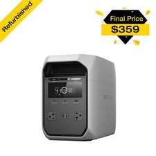 EcoFlow 1024Wh 1800W DELTA 3 Classic LiFePO4 PPortable Power Station for Backup picture