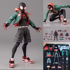 Spider-Man Miles Morales Figure Marvel Spider-Verse Action PVC Model Toy picture