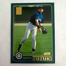 Topps 2001 Topps Ichiro Suzuki RC Rookie Base Set Seattle Mariners #726 picture