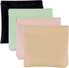 4 PCS Small Makeup Bag for Purse, Mini Portable Cosmetic Bags for Women picture