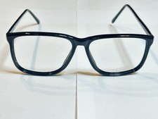 Vintage Persol Black Eyeglasses Frame NOS Italy picture