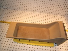 Mercedes Early W126 SEC Rear PARCHMENT open style 1 Console & ashtray,lighter,T1 picture