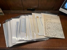 Collection of 1800's Documents Letters Invoices Etc Ames Manufacturing Chicopee picture