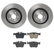 Brembo Rear Brake Kit 325mm UV Coated Disc Rotors Low-Met Pads For Jaguar XE XF picture