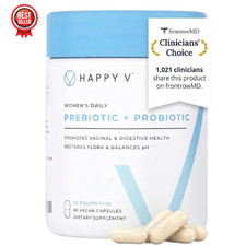 Happy V Dr Formulated Vaginal Probiotic Women pH Balance Urinary Gut Health picture