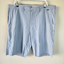 Travis Mathew Mens Blue Performance Golf Shorts Size 40 Stretch Micro Texture picture
