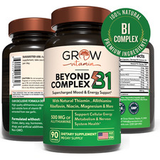 B1 Complex - Allithiamine Natural Vitamin B1 Supplement with Essential B-Vitamin picture