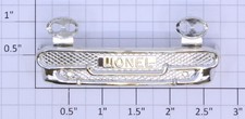 Lionel 68-55 Chrome Inspection Car Front Bumper (10) picture