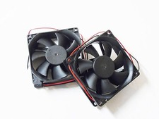 Pair Packed 3 Inch 12VDC 12 Volt Car Truck Cooling Fans Electronic Offroad picture