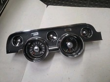 RESTORED FACTORY ORIGINAL 1967 FORD MUSTANG INSTRUMENT GAUGE CLUSTER With Clock picture