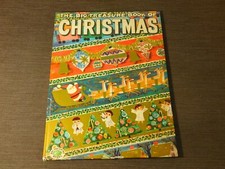 VINTAGE  1953 THE BIG TREASURE BOOK OF CHRISTMAS picture