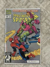 The Spectacular Spider-Man Giant Sized 200th Issue Marvel Comics Foil Cover NM picture