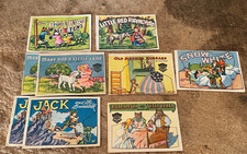 9 Adorable Vintage Children's  Ad Booklets 