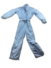 Vintage Bogner Women’s Snowsuit Light Blue Powder Blue  picture