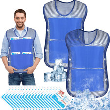 Mepase 2-Piece Ice Cooling Vest Set (Blue) picture