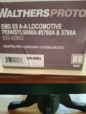 Walthers Proto HO 920-42903 EMD E8 AA Units PRR with ESU LOKSOUND 5 & DCC . NEW picture