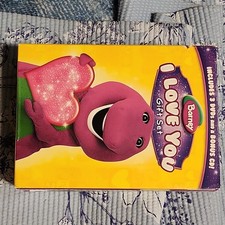 Barney I Love You Gift Set (2008) 3 DVD + Bonus CD Boxset Kids Used picture