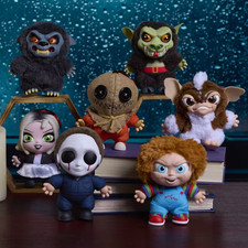 Tiny Nightmares Fright Face Vinyl Plush Collectible, Clip-On Horror Plush NEW picture