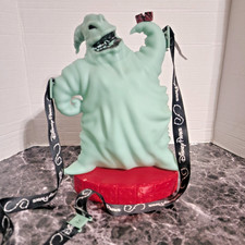 Disney Parks Oogie Boogie Glow In The Dark Popcorn Bucket Disneyland Collectible picture