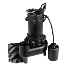 Uimoso 1/2 HP Submersible Sewage Pump, Cast Iron, 4800 GPH Capacity picture