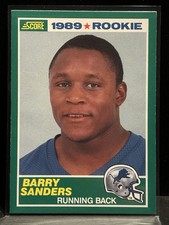 1989 Score - 1989 Rookie Barry Sanders #257 (RC) picture