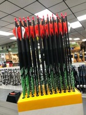 1 Dozen Greenacres Premium Spine Aligned Carbon Arrows by Victory w/Blazer Vanes picture