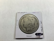1887 O Morgan Silver Dollar in Fine Condition from New Orleans Mint 010626 98ek picture