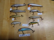 Shallow Minnow Lures 7  Creek Rapala Japan Kevin Van Dam Suspending others Lot L picture