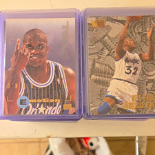 Shaquille O'Neal Orlando Magic lot of 90 rookies and inserts very nice picture