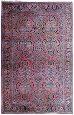 7x11 Antique Fine Handmade Traditional Area Rug Overall Pattern Design c.1900 picture