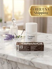 RefectoCil Eyelash & Eyebrow Tint Kit 15ml + Oxidant 100ml Brush Dish Lash Dye picture