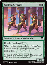 x1 Walltop Sentries TLA Avatar MTG 202 M/NM 1x picture