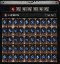 Diablo 4 Diablo IV Season 15 Annihilus Anni 6 Slot Seal +10 Skills All Classes picture