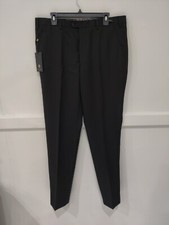 NWT Ted Baker London Men ARCINAT Debonair Plain Suit Pant Black Sz 36L $245 N106 picture