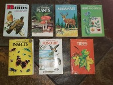 Golden Guide Books VINTAGE 1950's - 1970s, Set Of 7 picture