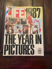 Life Magazine January 1988 Special Issue 1987 The Year In Pictures picture