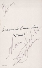 Mary Wilson “The Supremes” - HAND SIGNED AUTOGRAPHED POSTCARD picture