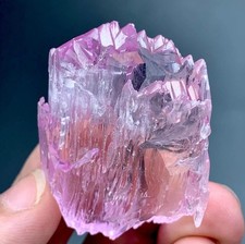 203 Carat Etched Pink Kunzite Crystal Specimen From Afghanistan picture